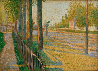 The Road to Pontoise – The Branch of Bois-Colombes (Opus) by Paul Signac